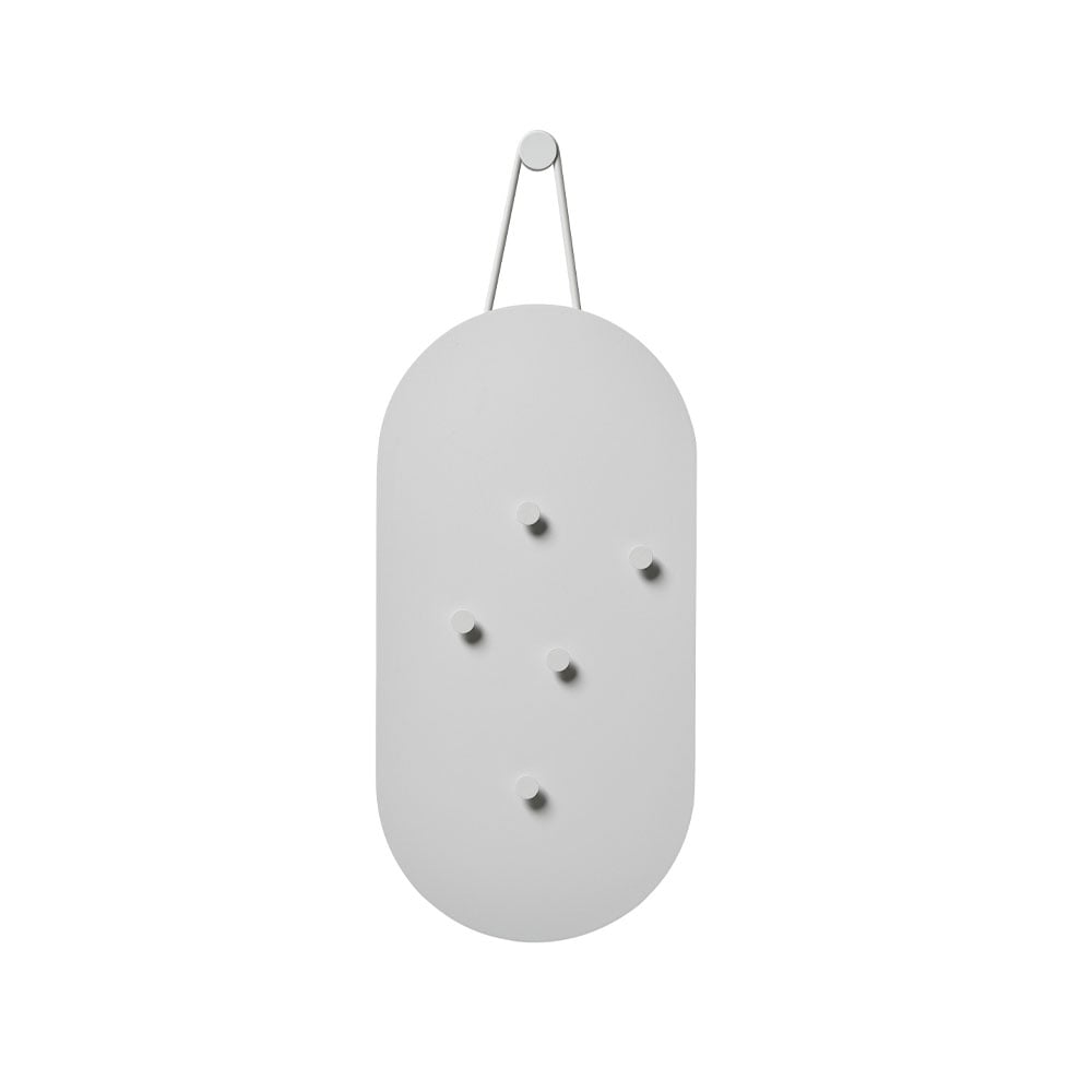 Zone Denmark A-Bulletin Board oppslagstavle soft grey, inkl. magneter