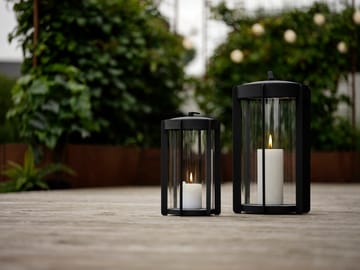Firefly Lanterne lyslykt 35 cm - Black - Zone Denmark