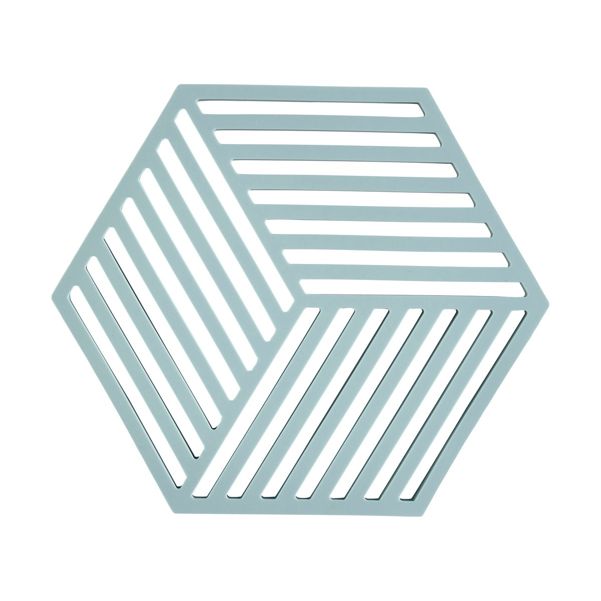 Zone - Hexagon bordskåner 16 cm fog blue