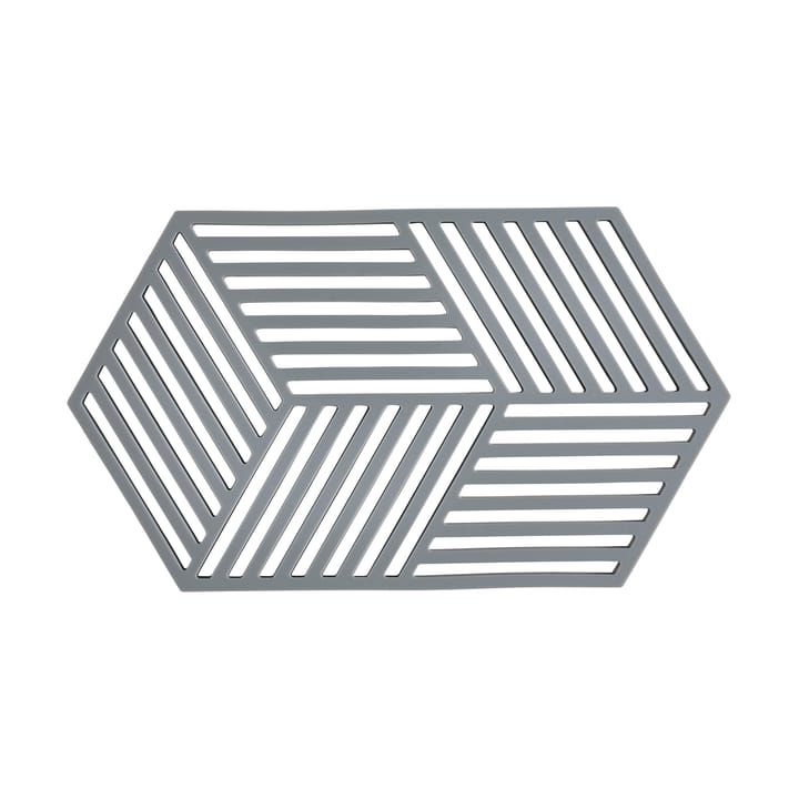 Hexagon gryteunderlag stor - Cool Grey - Zone Denmark