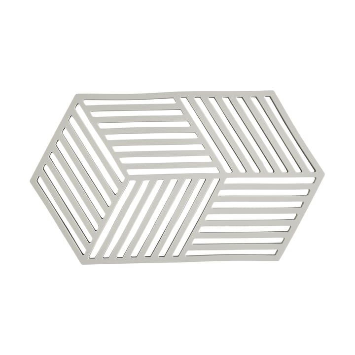 Hexagon gryteunderlag stor - Warm Grey - Zone Denmark