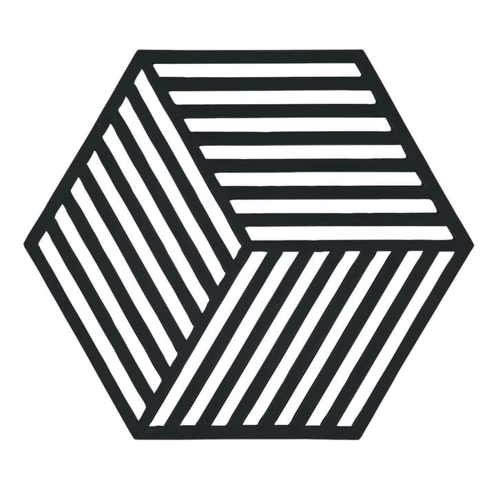 Hexagon gryteunderlag, svart Zone Denmark
