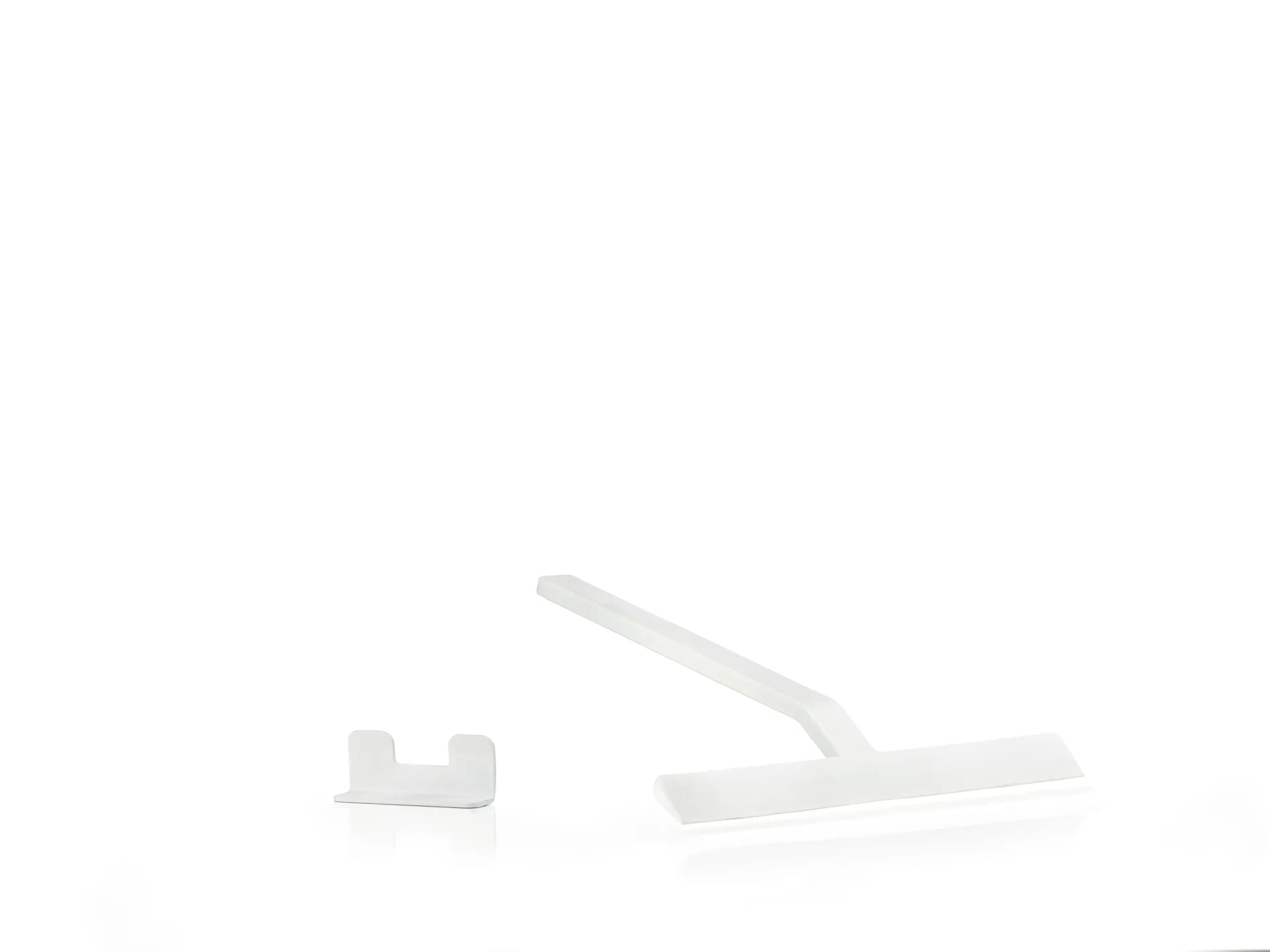 Rim Skrape m holder 22cm, Hvit Zone Denmark