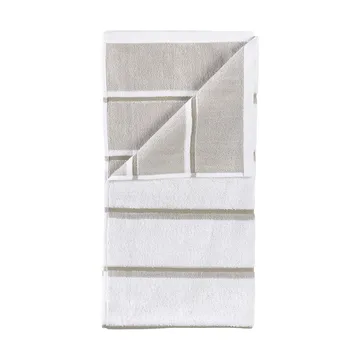 Sauna Håndkle - White-soft grey-eucalyptus, 50x100 cm - Zone Denmark