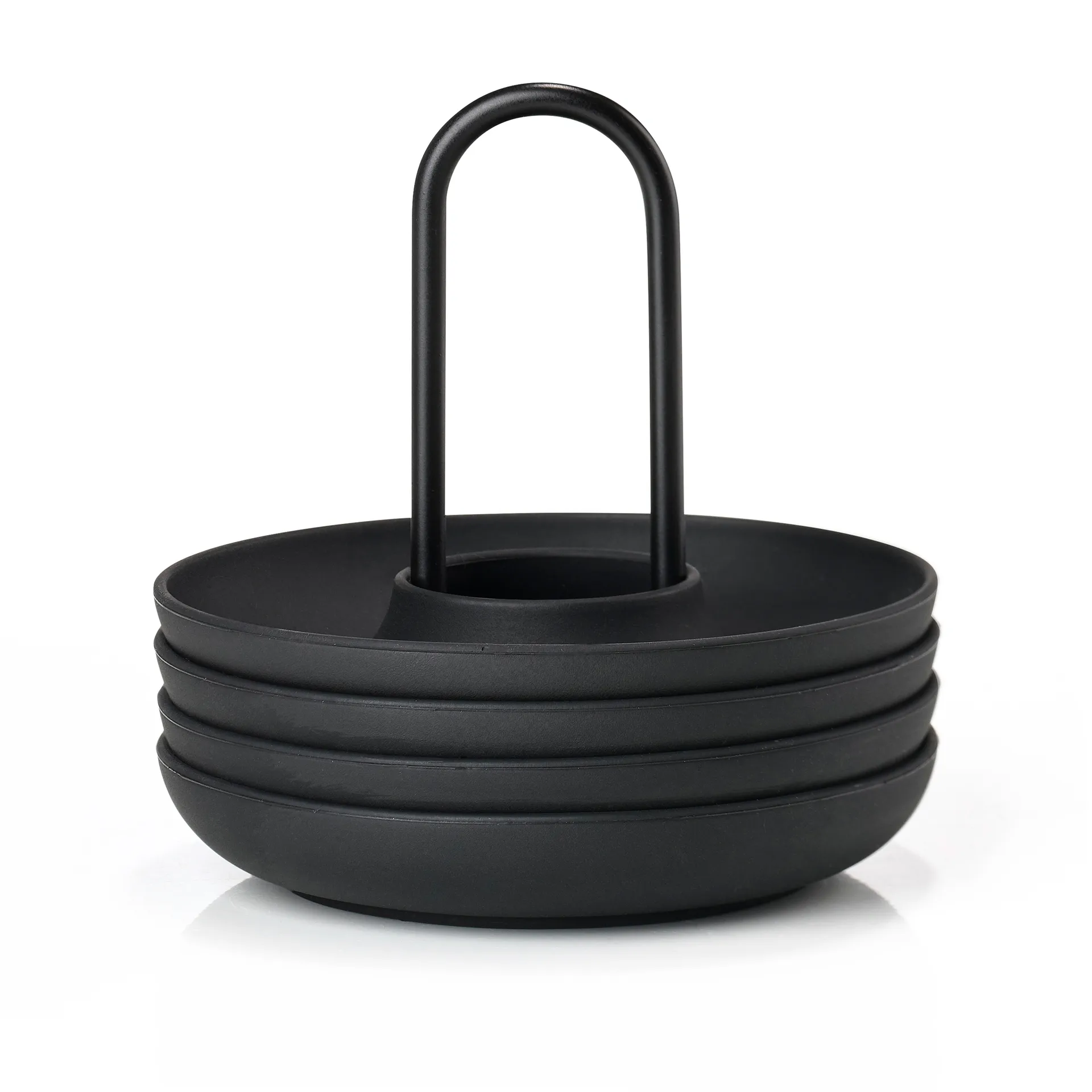 Singles eggeglass 4 -pack med beholder, Black Zone Denmark