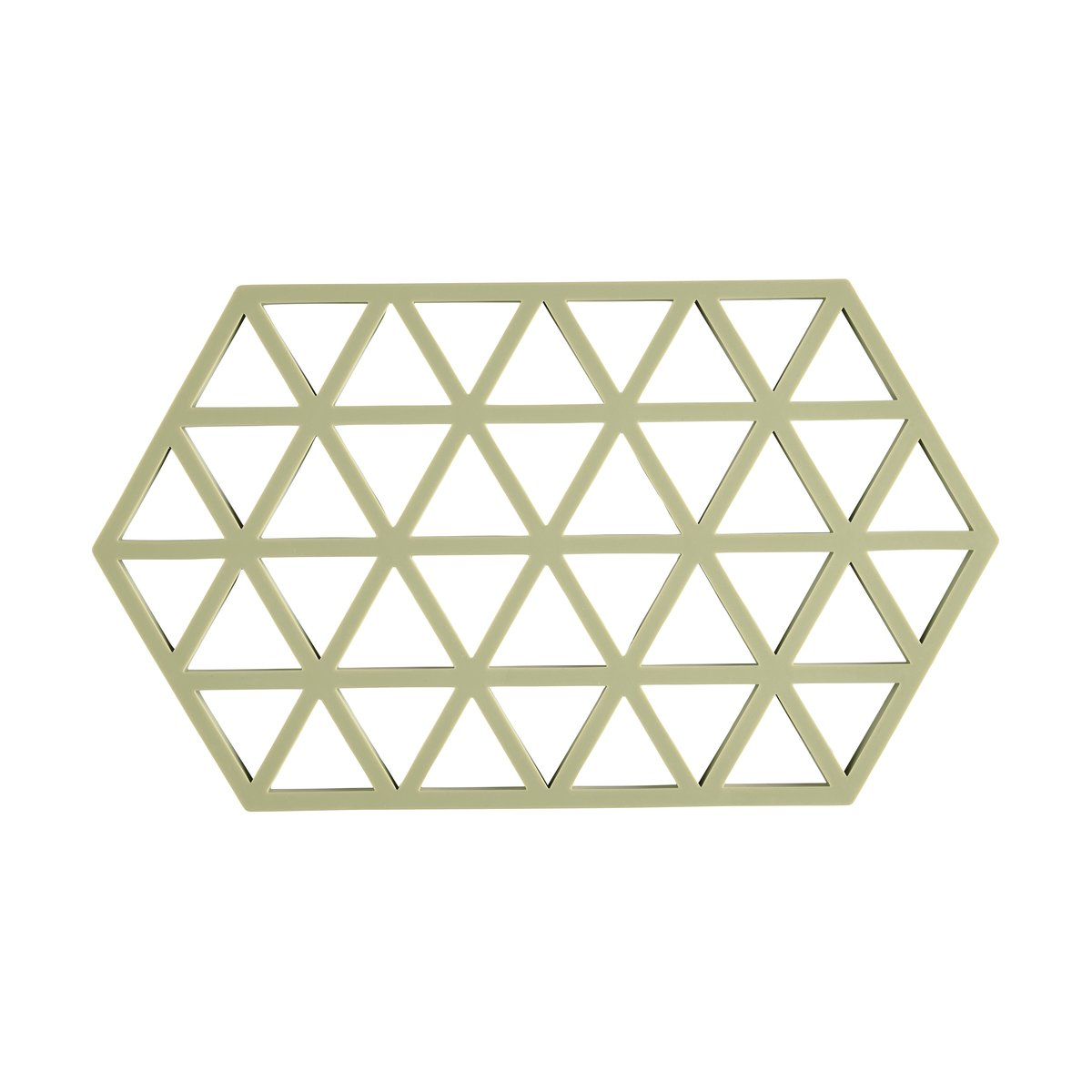 Zone - Triangles bordskåner 24 cm matcha green