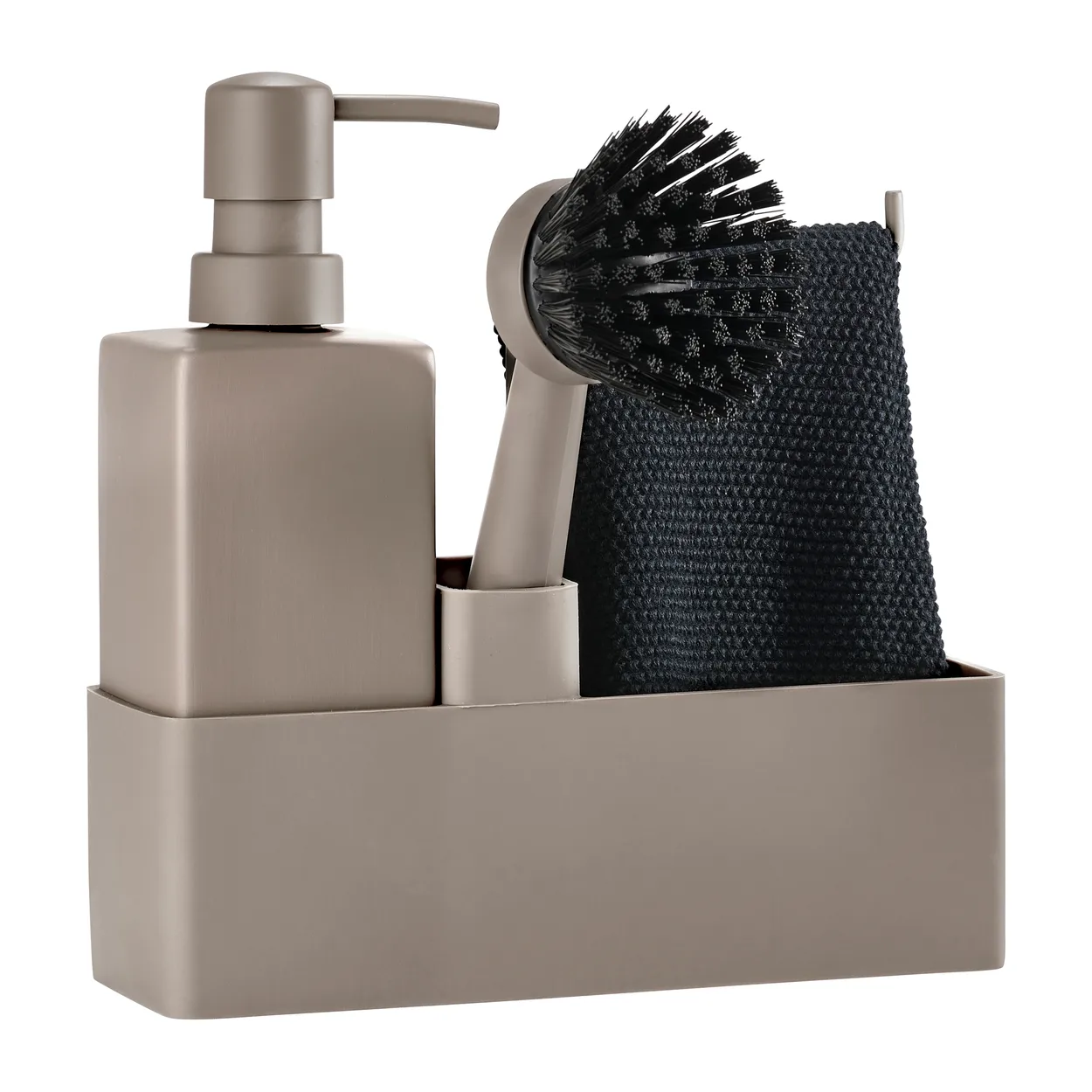 Zone Denmark Zone Denmark oppvasksett med oppvaskklut Taupe