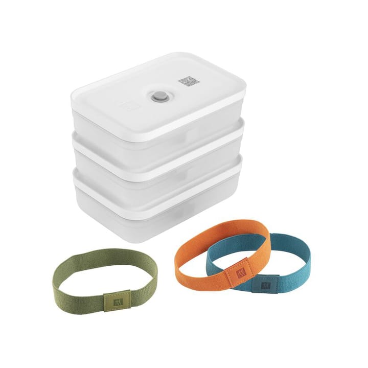 Fresh & save vakuum matboks 6 deler - Transparent - Zwilling