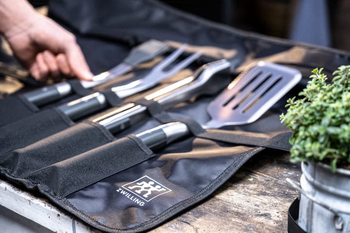 Zwilling BBQ sett 5 deler, Svart-rustfritt stål Zwilling