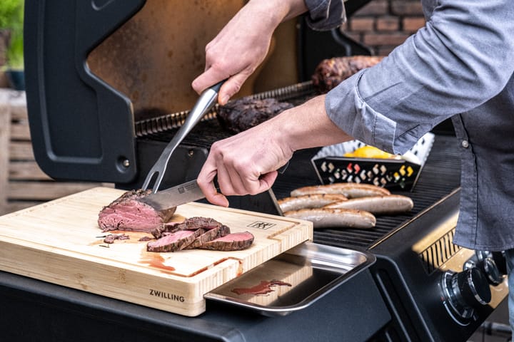 Zwilling BBQ+ skjærefjøl bambus oppsamlingsbrett, 39x30 cm Zwilling