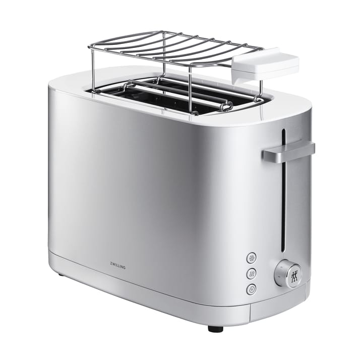 Zwilling brødrister med brødvarmer 2 korte rom, Sølv Zwilling