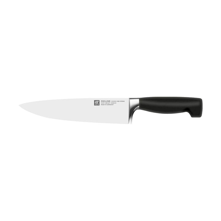 Zwilling Four star kokkekniv 20 cm - Svart-rustfritt stål - Zwilling