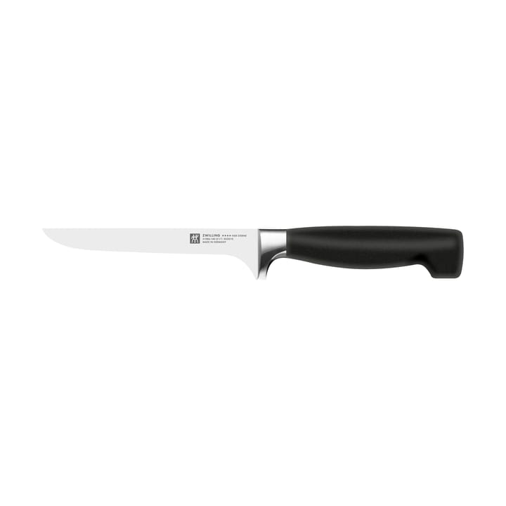 Zwilling Four star urbeningskniv 14 cm - Svart-rustfritt stål - Zwilling