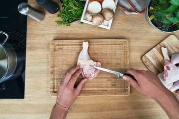 Zwilling Four star urbeningskniv 14 cm - Svart-rustfritt stål - Zwilling