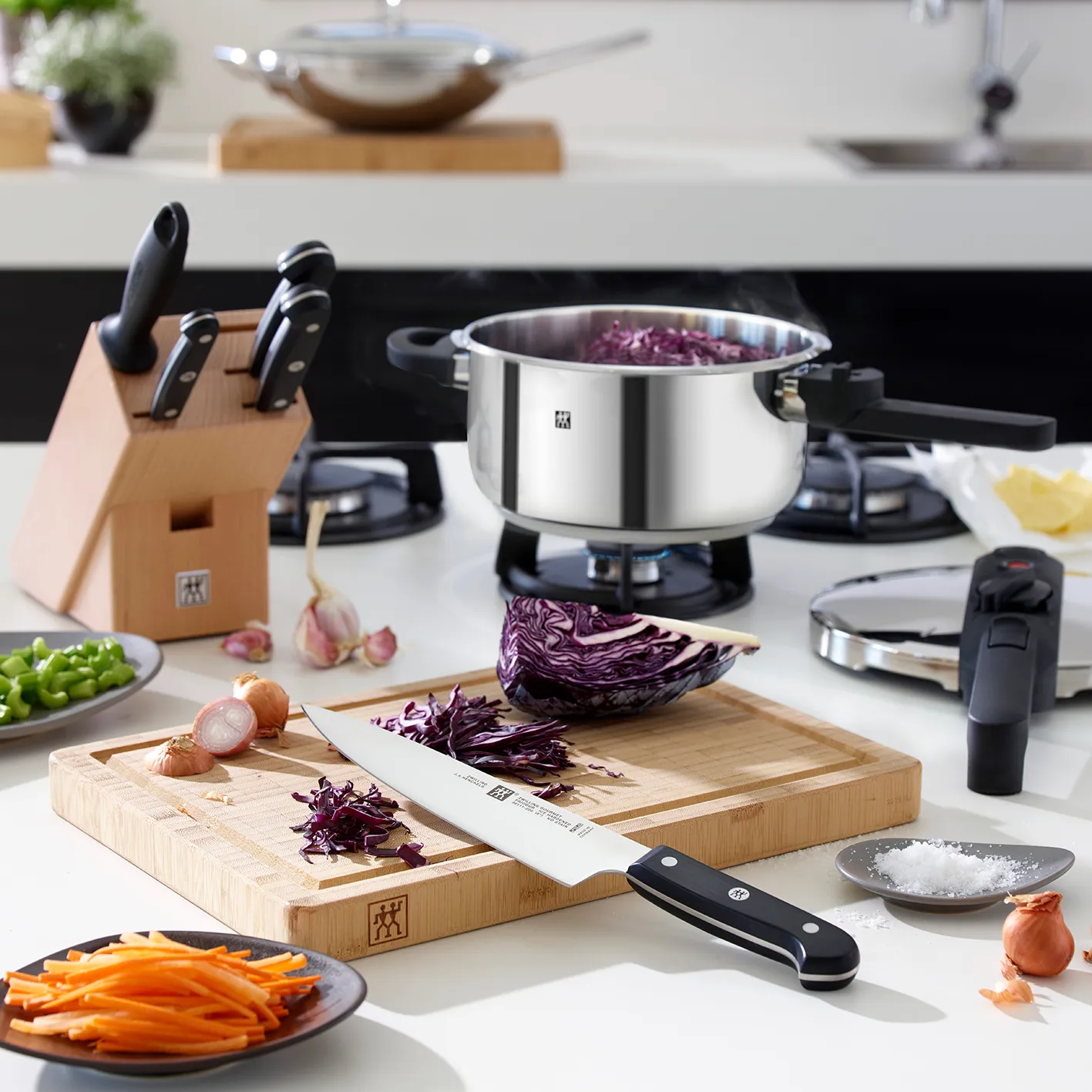 Zwilling Gourmet knivsett 5 deler, 5 deler Zwilling