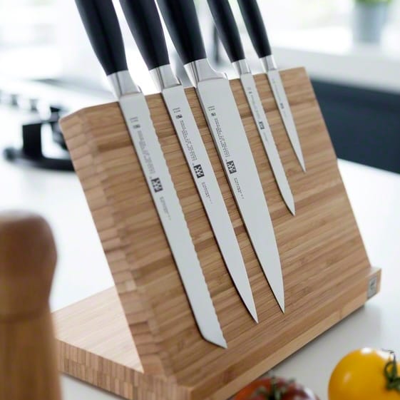 Zwilling knivblokk med magnet, bambustre Zwilling