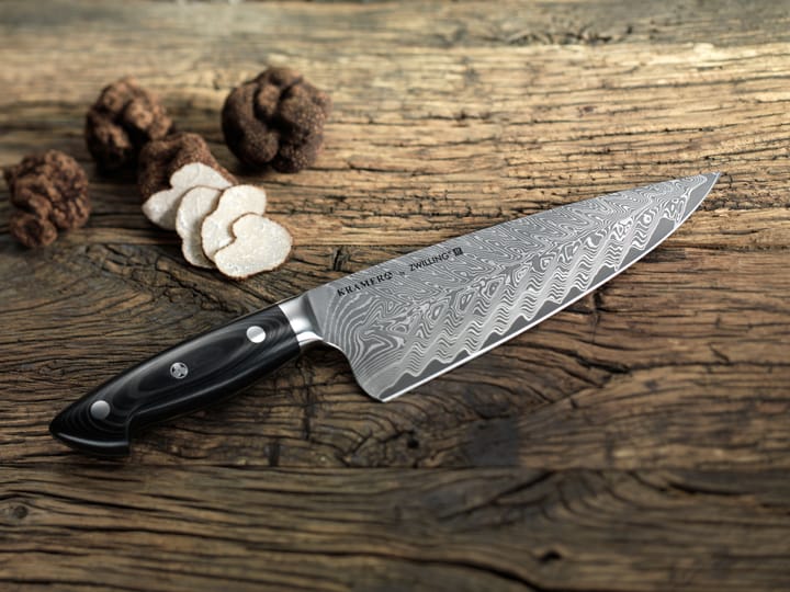 Zwilling Kramer euro stainless forskjærerkniv 23 cm, Damaskus-svart Zwilling