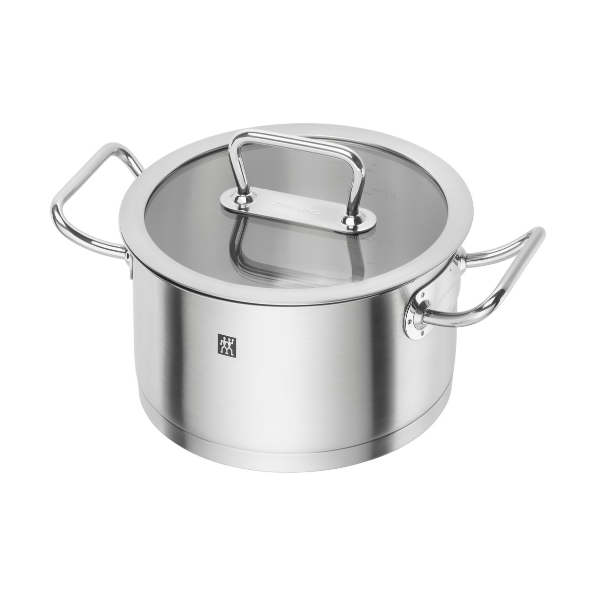 Zwilling Zwilling pro gryte med glasslokk rustfritt stål 3,1 L