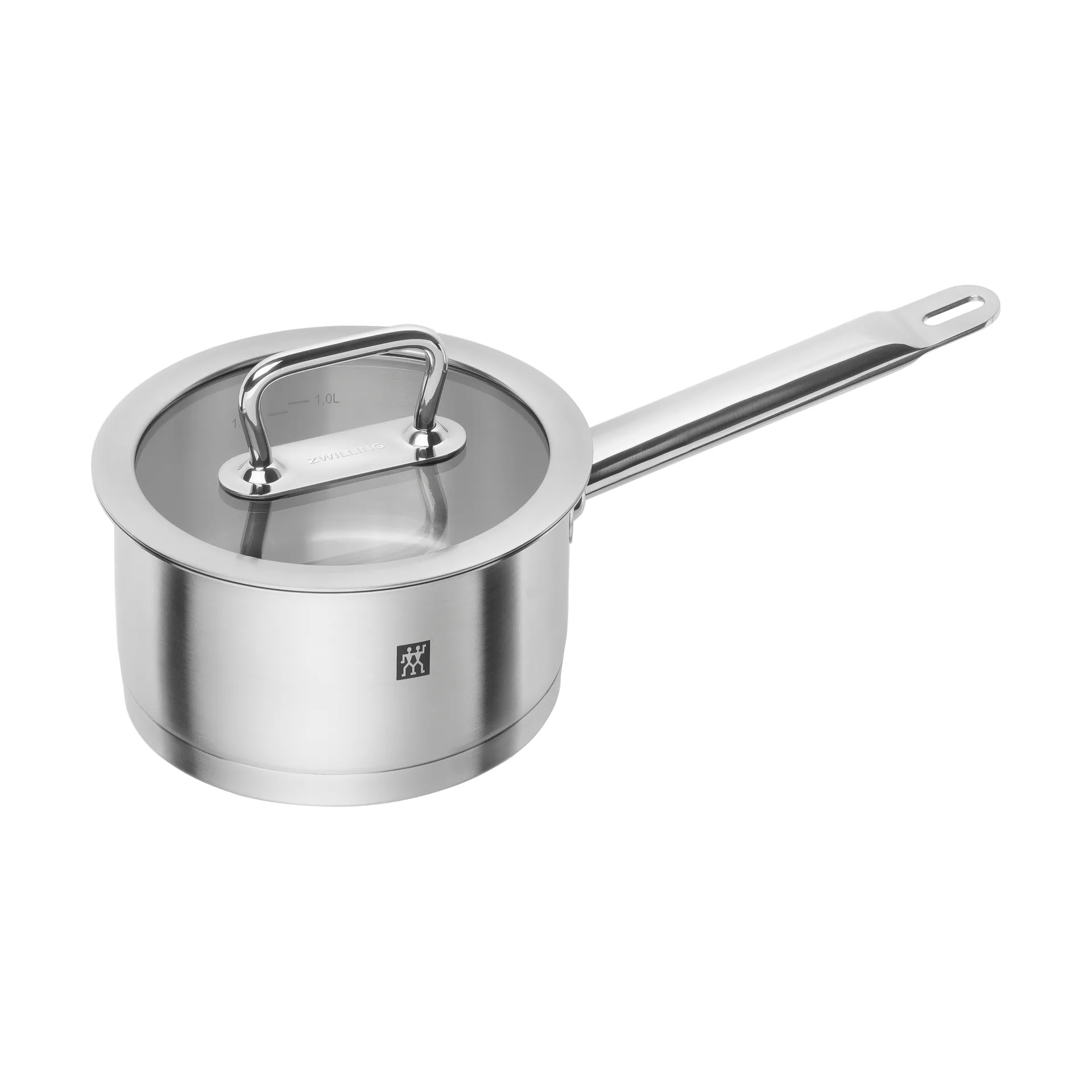 Zwilling Pro kasserolle med glasslokk rustfritt stål, 1,5 L Zwilling