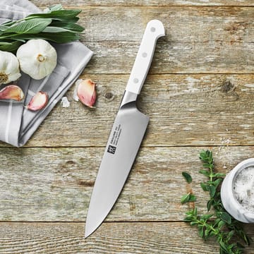 Zwilling Pro le Blanc kokkekniv 18 cm - Hvit-rustfritt stål - Zwilling