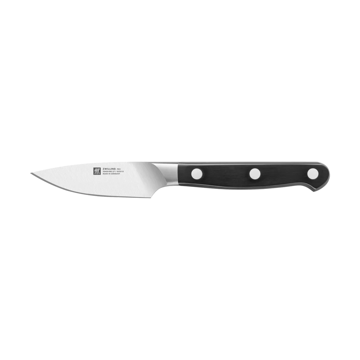 Zwilling Zwilling Pro skrellekniv 8 cm Svart-rustfritt stål