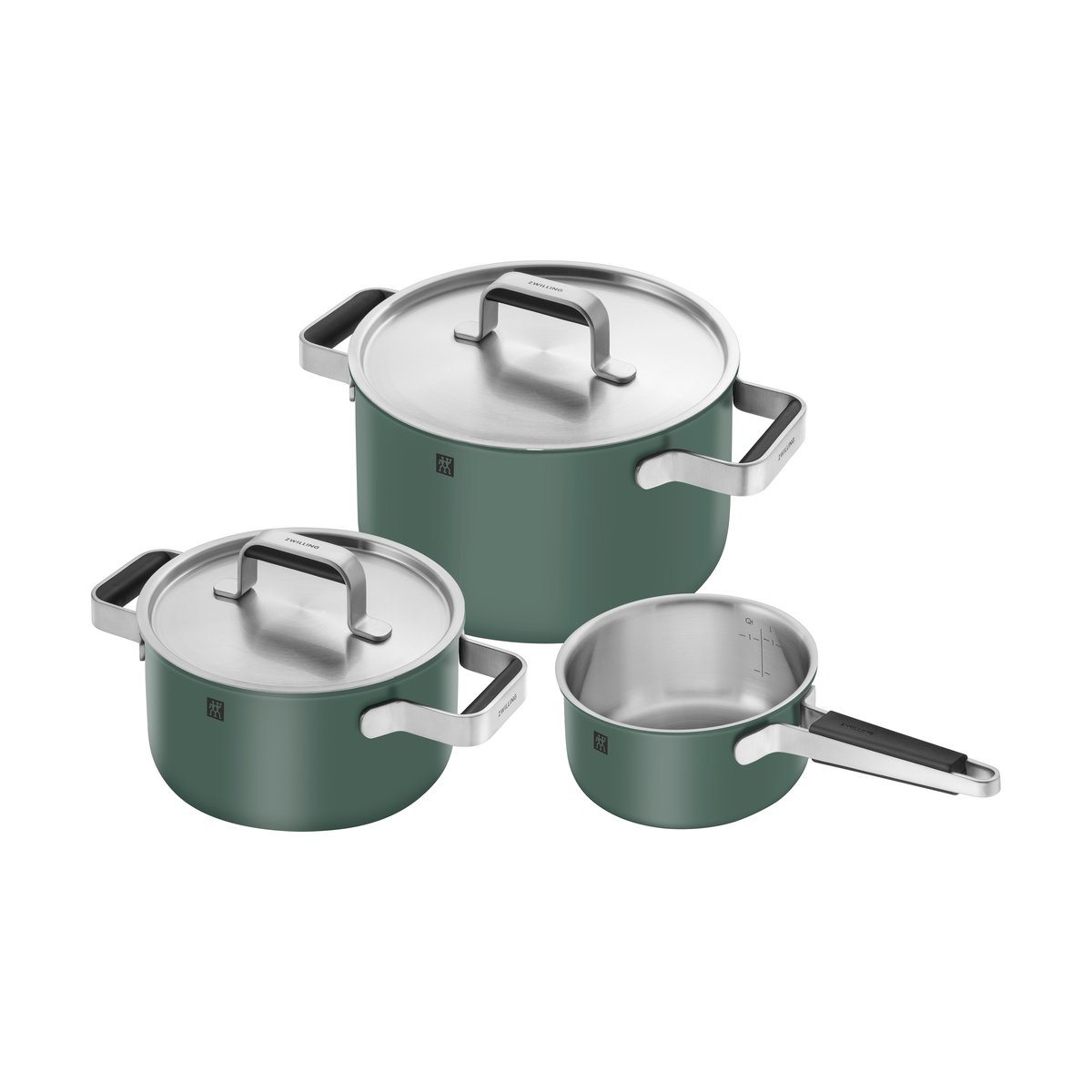 Zwilling Zwilling Pure kasserollesett 5 deler Grønn