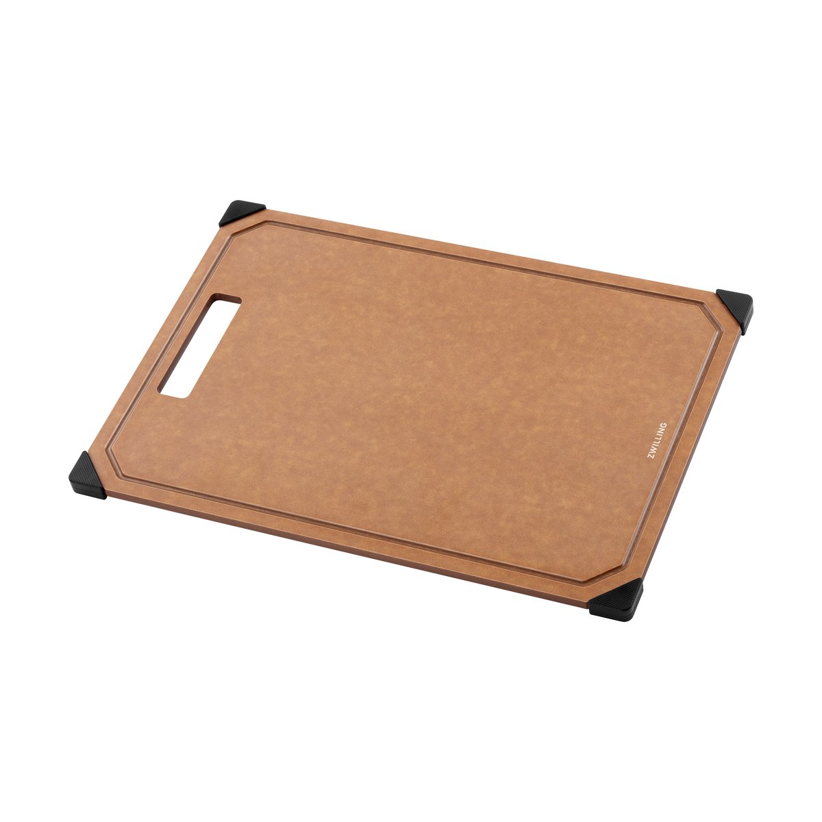 Zwilling - Cutting Board - Brun-Sort - 37 cm x 25 cm