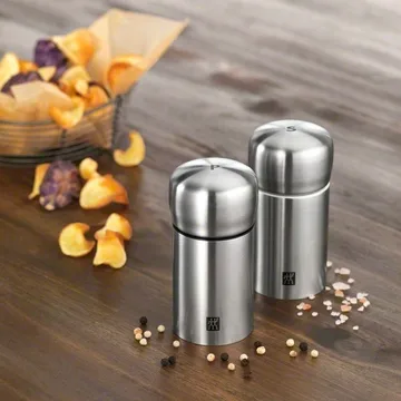 Zwilling Spices salt- og peppersett mini - rustfritt stål - Zwilling