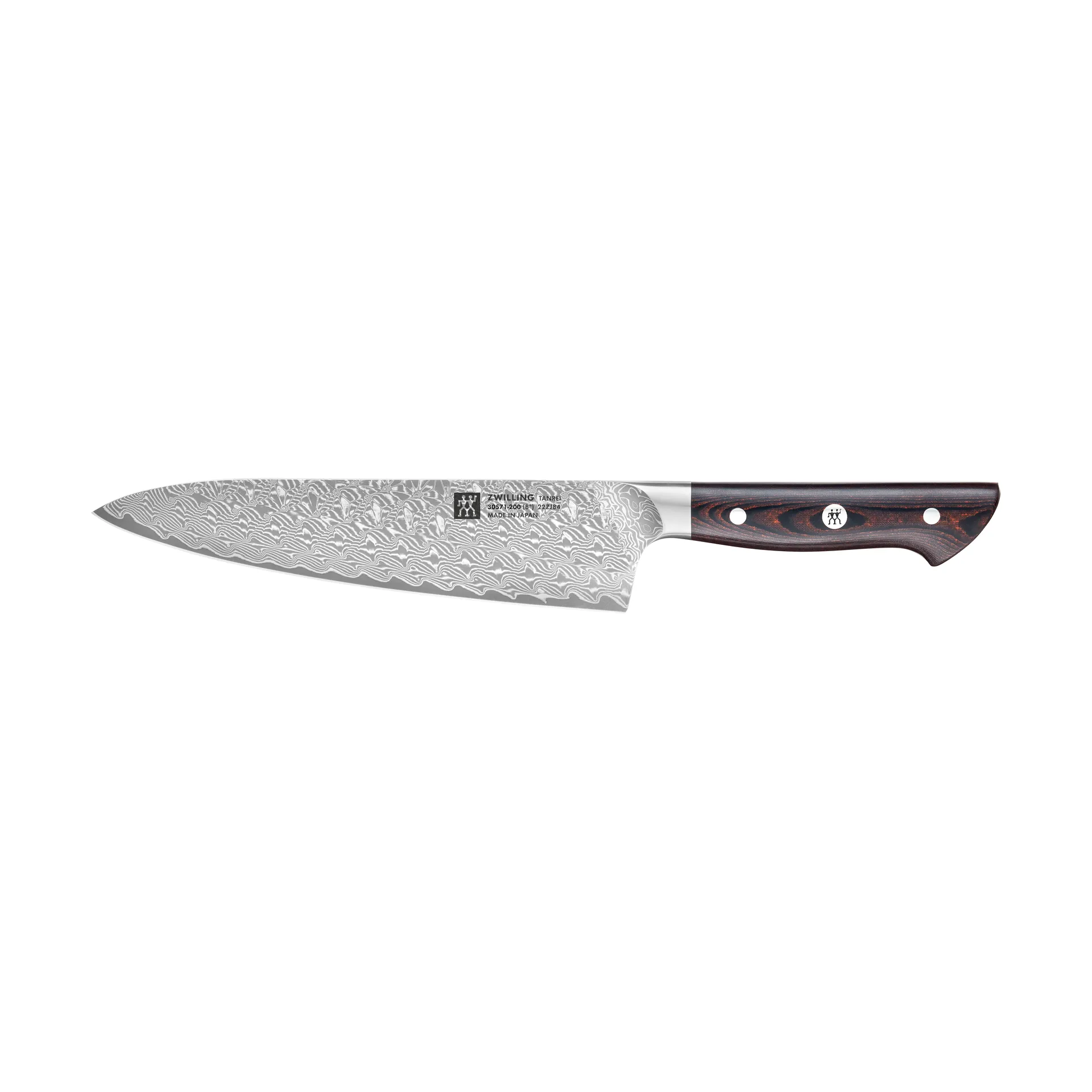 Zwilling Tanrei kokkekniv Gyutoh 20 cm, Damaskus-svart Zwilling