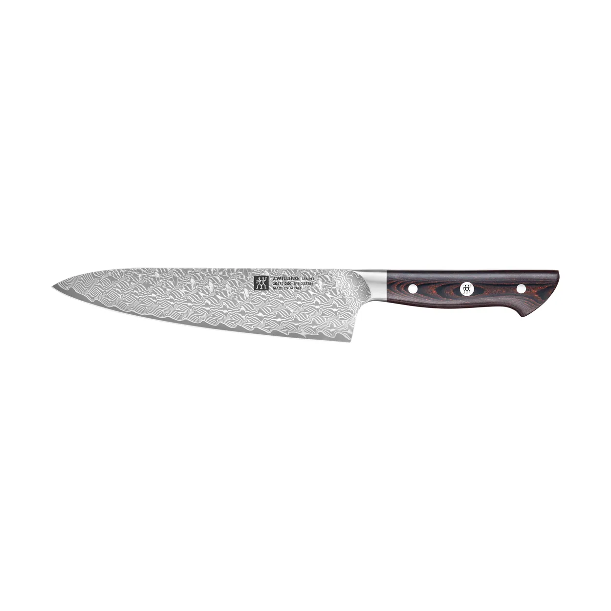 Zwilling Zwilling Tanrei kokkekniv Gyutoh 20 cm Damaskus-svart