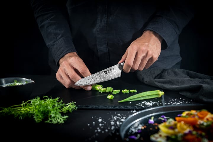 Zwilling Tanrei kompakt kokkekniv 14 cm, Damaskus-svart Zwilling
