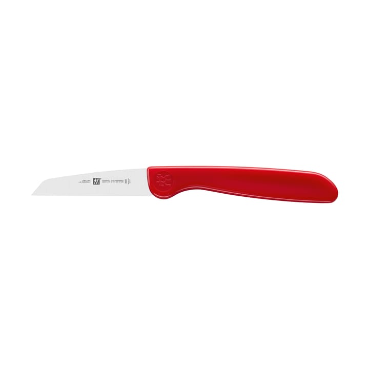 Zwilling Twin grip grønnsakskniv 7 cm - Rød-rustfritt stål - Zwilling