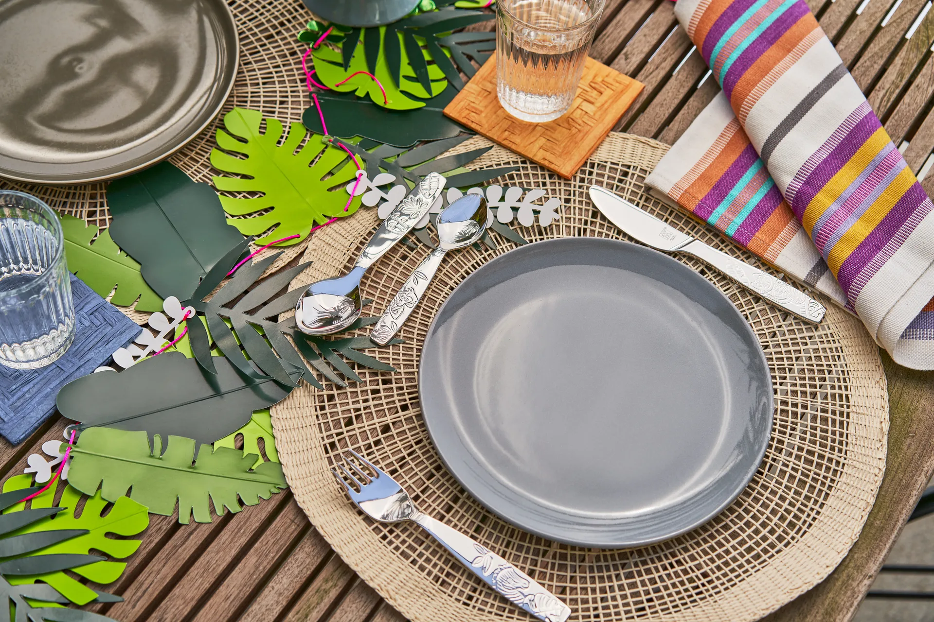 Zwilling Twin kids barnbestikk 4 deler, Jungel Zwilling