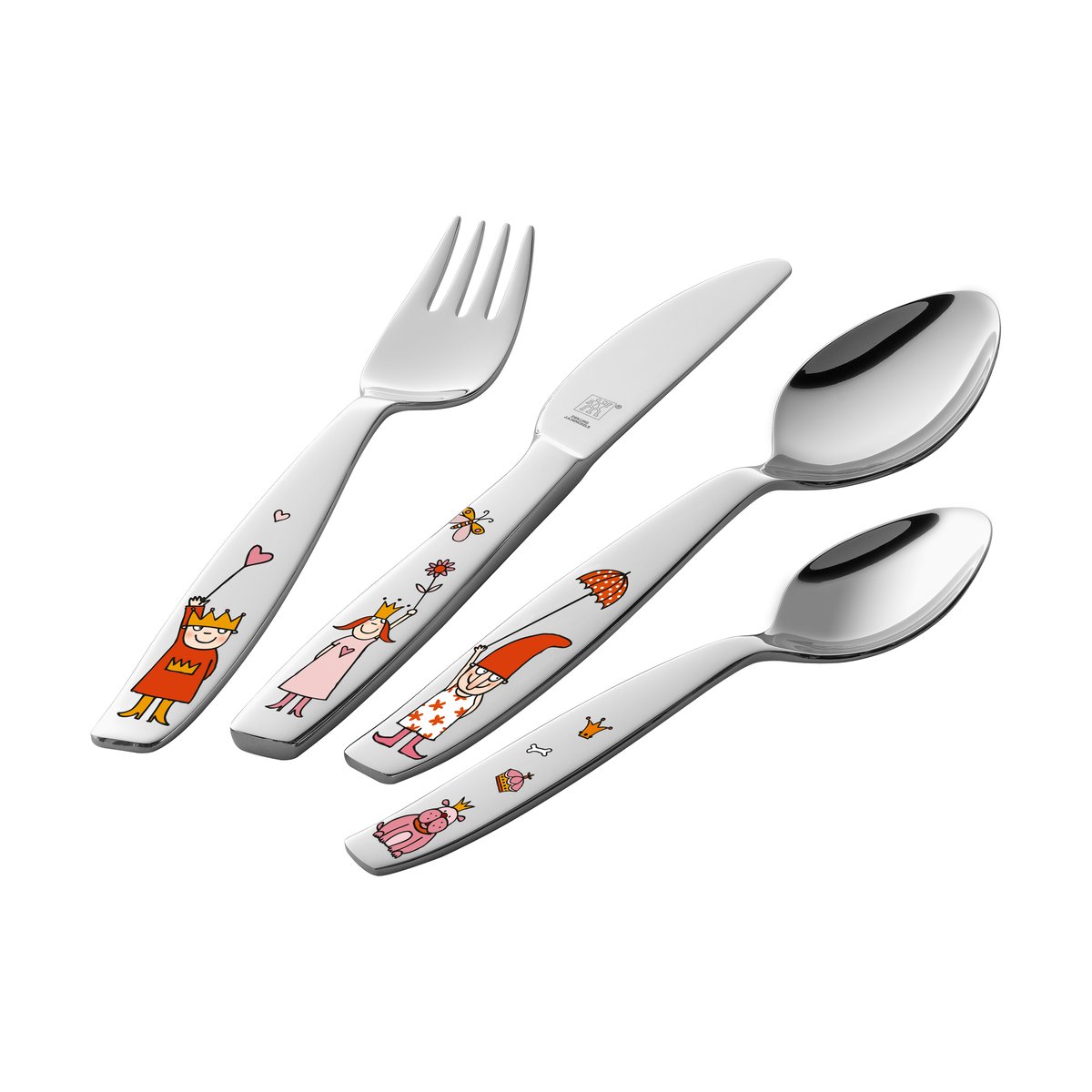 Zwilling Zwilling Twin kids barnebestikksett 4 deler Emelie prinsesse