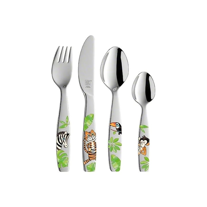 Zwilling Twin Kids Jungle barnebestikk 4 deler - 4 deler - Zwilling